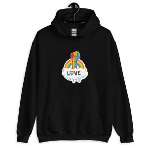 LGBTQIA+ Pride Power Hoodie