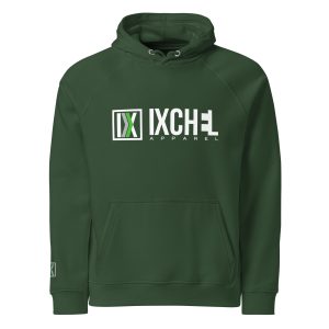 Ixchel Green Pluse Unisex Eco Hoodie