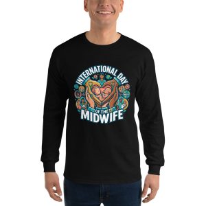 International Day of the Midwife Men’s Long Sleeve Shirt
